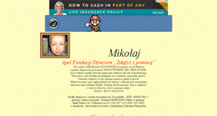 Desktop Screenshot of mikolaj.ebaza.biz